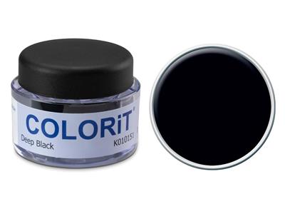 Colorit, couleur noire, pot de 5 g