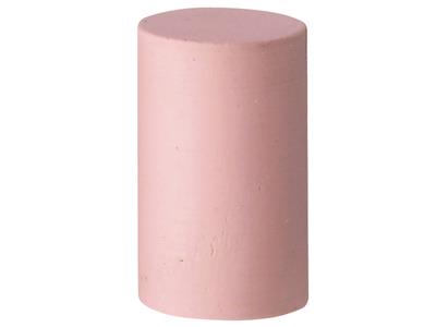 Meulette silicone cylindre, rose, grain extra fin, 12 x 20  mm, n 1322, EVE