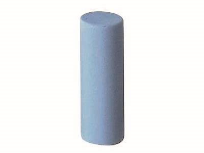 Meulette silicone cylindre, bleue, grain fin, 12 x 20 mm, n 1222, EVE